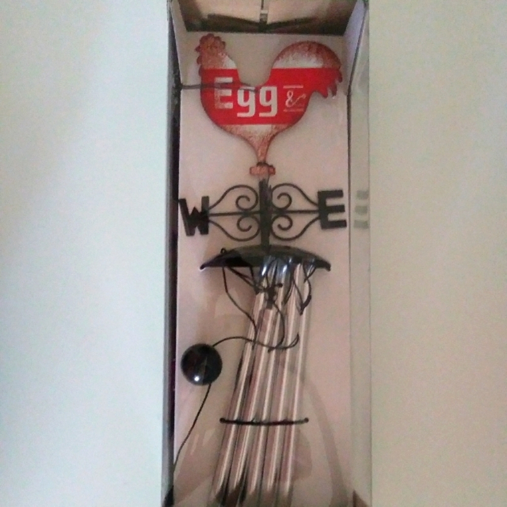 Rooster Wind Chime farmhouse